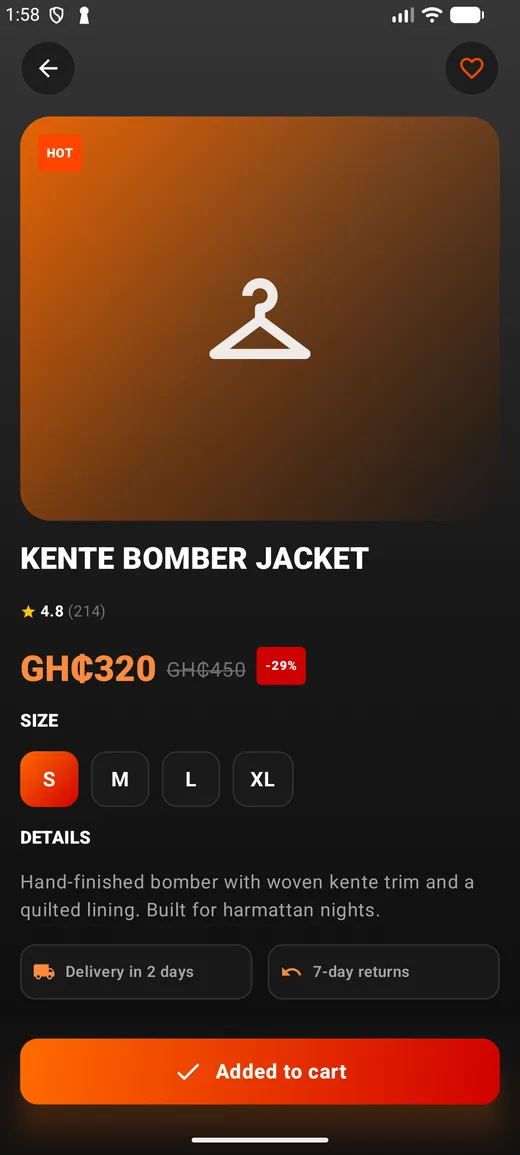 Ages Shop product page